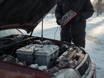 акумулятор, авто, зима