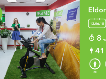 Проект fEatMe: команда Eldorado отличилась и спортсменами, и группой поддержки