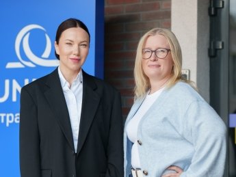 HR-директорка UNIQA Україна Марина Височина та операційна директорка Тетяна Закотій