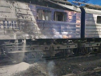 Наслідки удару РФ по залізниці 22 квітня