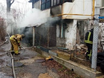 ДСНС, Херсон, Херсонська область, пожежа, обстріли