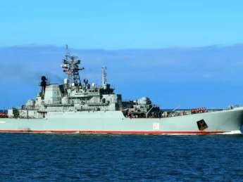 В Черном море подбили российский корабль "Цезарь Куников", он затонул (ВИДЕО)