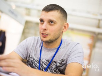 Ветеран АТО Роман Міщенко. Фото: Е. Солдатова