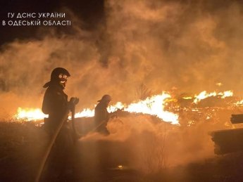 В Одесі вщент згорів незаконний ЖК-довгобуд з дерева (ФОТО, ВІДЕО)