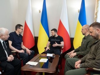 президент Владимир Зеленский, Польша и Украина, правительства Польши и Украины, Денис Шмыгаль