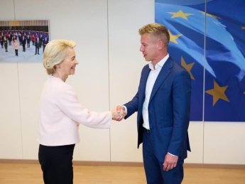 Урсула фон дер Ляйн и Петер Мадяр