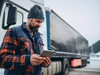 водій, вантажівка