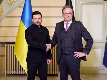 Президент Украины Владимир Зеленский, Премьер-министр Бельгии Бартом де Вевером