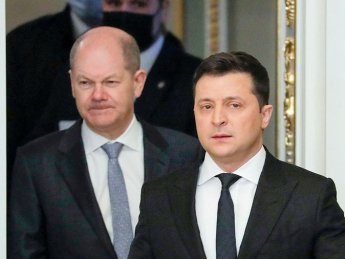 Зеленський провів переговори із Шольцем