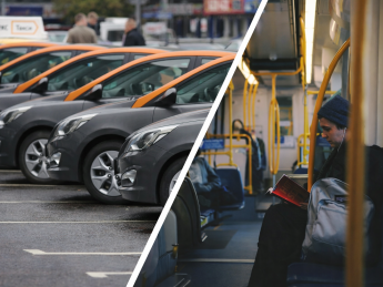 каршеринг, громадський транспорт