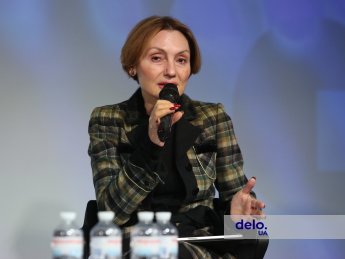 заместитель главы НБУ Екатерина Рожкова во время выступления на GET Business Festival 2024