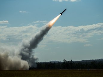 запуск ракеты с MIM-104 Patriot