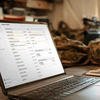 система Імпульс, ноутбук