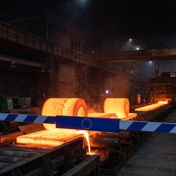 Экспорт стали из Украины рухнул на 60%