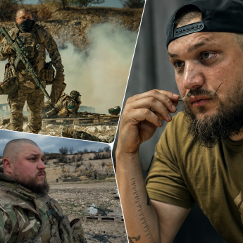 Военный и предприниматель Богдан "Бар" Андриенко, военный 3-го Армейского корпуса