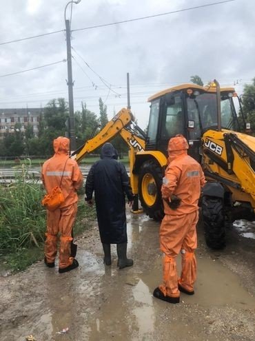Фото 12 — Оккупированную Керчь снова подтопило из-за ливня (ФОТО, ВИДЕО)