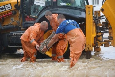Фото 9 — Оккупированную Керчь снова подтопило из-за ливня (ФОТО, ВИДЕО)