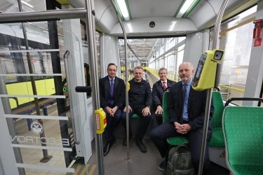 Фото 3 — Во Львове выпустили на линию последний из 10 трамваев, приобретенных за кредит от ЕИБ