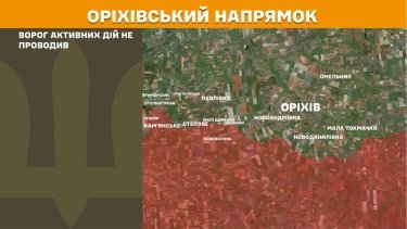 Фото 25 — Карта бойових дій в Україні на 21 квітня 2026 року
