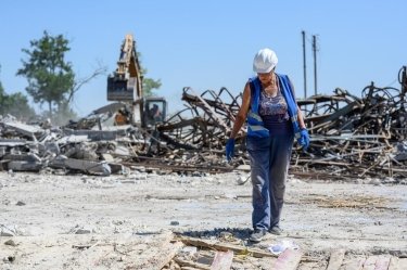 Фото 7 — Відновлення України: ПРООН допомогла Україні розчистити 1 млн тонн завалів після руйнувань