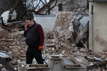 Фото 33 — Атака дронов в новогоднюю ночь: в Одессе погиб подросток, во Львове дотла сгорел музей Шухевича (ФОТО, ВИДЕО)