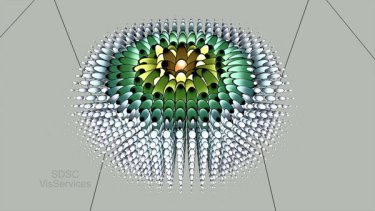 Фото 10 — Лучшей научной иллюстрацией стало фото вируса ВИЧ (ФОТО)