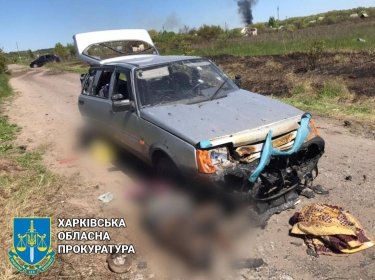 Фото 3 — Оккупанты в Харьковской области открыли огонь по автоколонне: четверо гражданских погибли (ФОТО)
