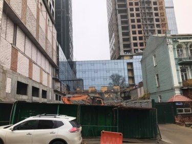 Фото 3 — В Киеве застройщик за ночь снес исторический особняк — КГГА готовит обращение в полицию