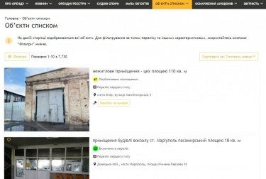 Фото 5 — ФГИУ запустил сайт по аренде госимущества и уже получил больше миллиарда гривен