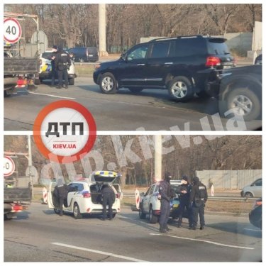 Фото 2 — В Киеве полиция задержала кортеж нардепа Кивы (ОБНОВЛЕНО)