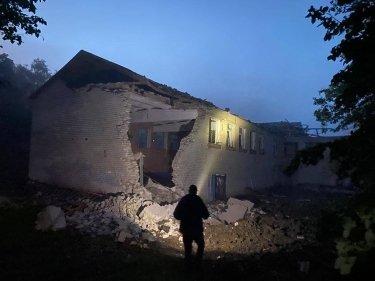 Фото 2 — Атака вражеских дронов на Харьковщину привела к пожарам