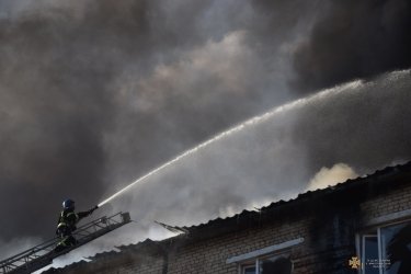 Фото 8 — Российские войска в ходе обстрела Николаева разрушили до основания дом культуры (ВИДЕО)