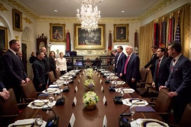 Зеленський і Трамп на обіді в Білому домі