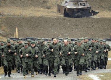 Фото 4 — Михаил Саакашвили вернулся в армию