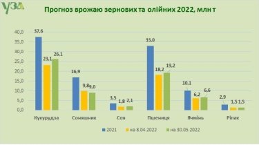 Фото 2 — В 2022 году урожай зерновых и масличных в Украине может составить 66,5 млн тонн, экспорт - 30 млн тонн