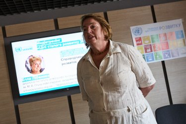 Фото 8 — О приоритетных для Украины Целях устойчивого развития журналисты узнали на медиатренинге ООН (фото)