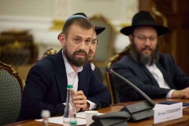 Фото 53 — Зеленський зустрівся з єврейським духовенством напередодні Рош га-Шана (ФОТО, ВІДЕО)