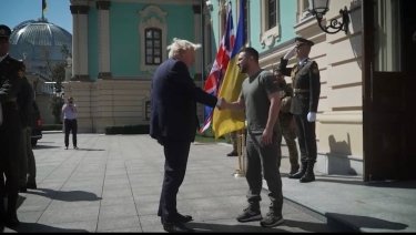 Фото 3 — Джонсон приехал в Киев