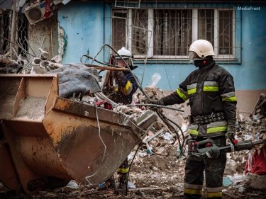 Фото 5 — В Запорожье завершили разбор завалов пятиэтажки, разрушенной ракетным обстрелом