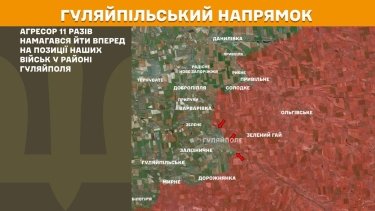 Фото 23 — Карта бойових дій в Україні на 22 грудня 2025 року