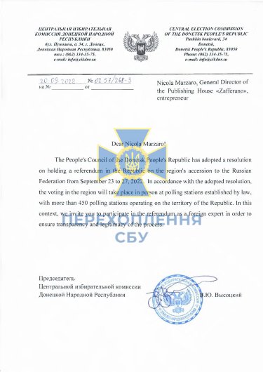 Фото 13 — Террористы "ДНР" "нарисовали" себе иностранных наблюдателей на фейковом референдуме "задним числом", - СБУ