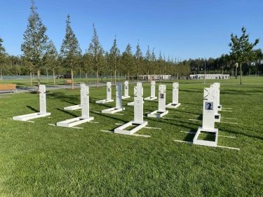 Фото 3 — Під Києвом відкрили Національне військове меморіальне кладовище: відбулися перші поховання