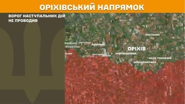 Фото 24 — Карта бойових дій в Україні на 31 березня 2026 року