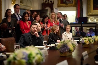 Зеленський і Трамп на обіді в Білому домі