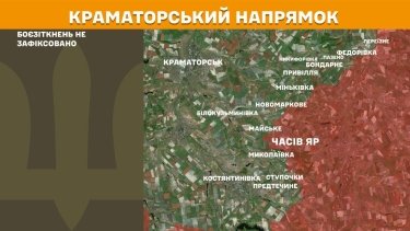 Фото 22 — Карта бойових дій в Україні на 18 грудня 2025 року