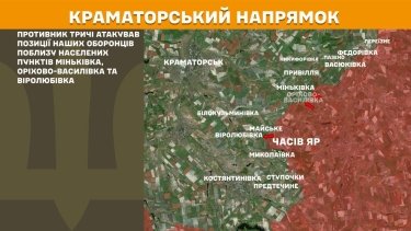 Фото 19 — Карта бойових дій в Україні на 22 грудня 2025 року