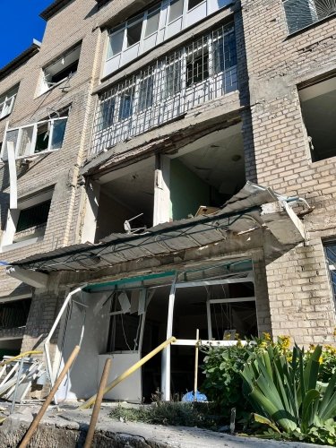 Фото 4 — Оккупанты нанесли ракетный удар по психиатрической больнице в Донецкой области
