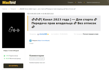 Фото 4 — Где купить качественный Телеграм канал: экспертные советы
