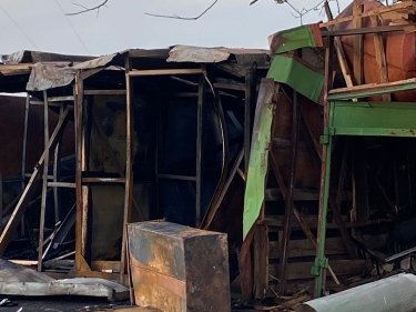 Фото 4 — Военные показали фото последствий удара по ОПЗ (ФОТО, ВИДЕО)