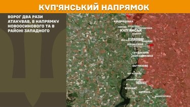 Фото 20 — Карта бойових дій в Україні на 25 червня 2026 року